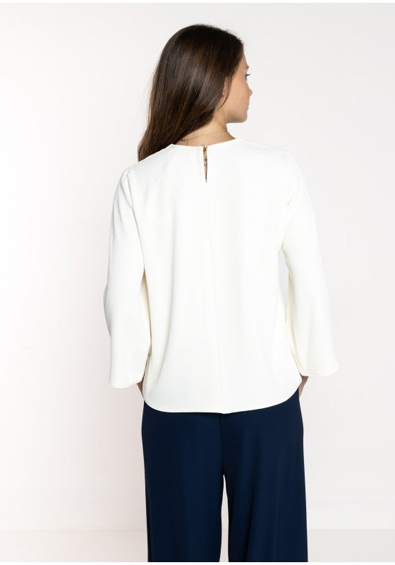 Blusa dettaglio oro