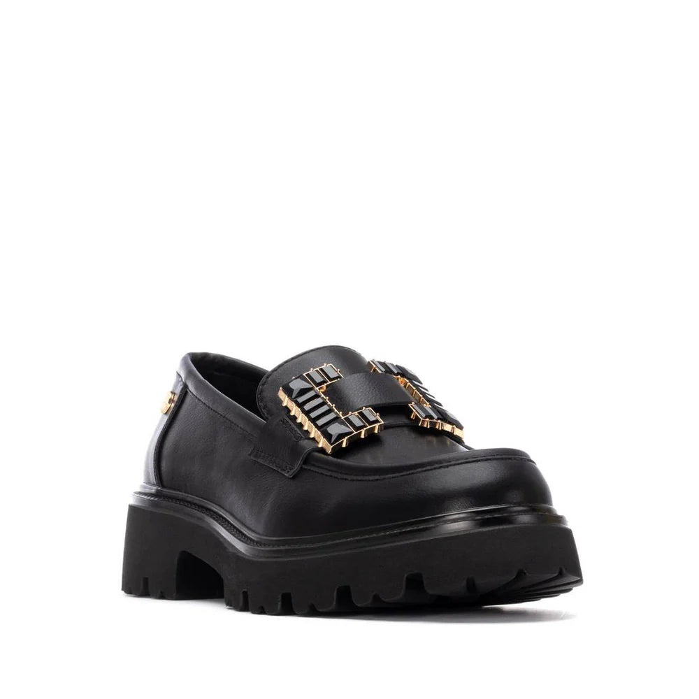 Mocassini in ecopelle neri