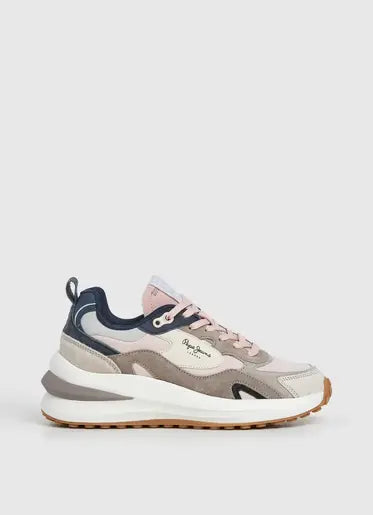 Sneakers in pelle scamosciata