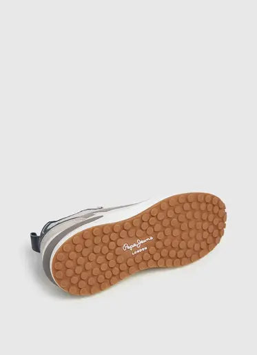 Sneakers in pelle scamosciata