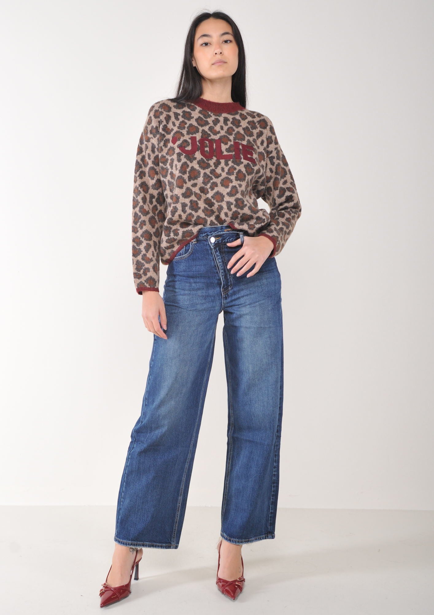 Pullover animalier